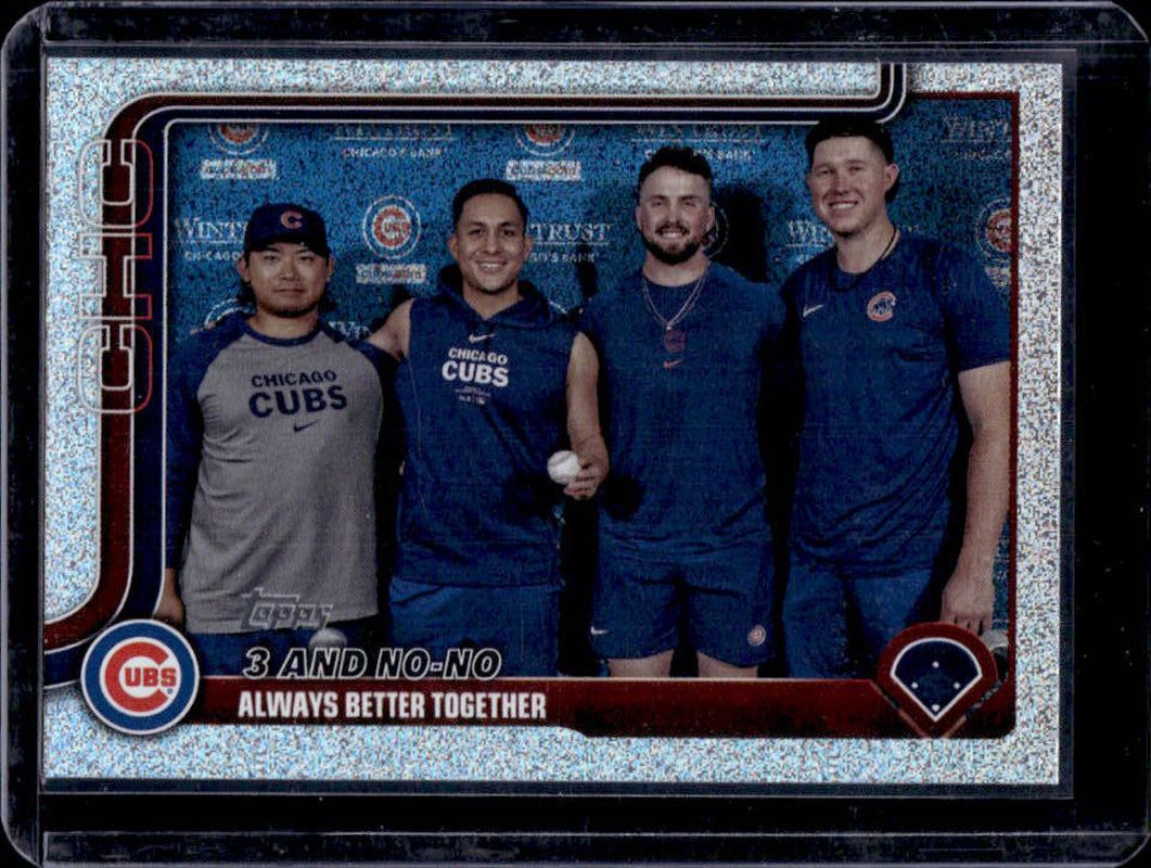 Shota Imanaga 2025 Topps #517 Sandglitter RAW