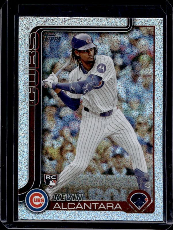 Kevin Alcantara 2025 Topps #578 Sandglitter Rookie RAW