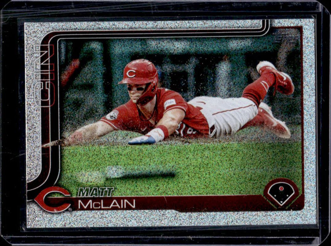 Matt McLain 2025 Topps #647 Sandglitter RAW