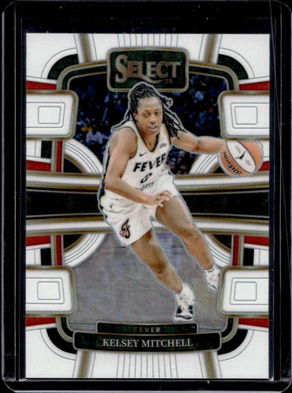 Kelsey Mitchell 2024 Select WNBA #87 Base White /99 RAW