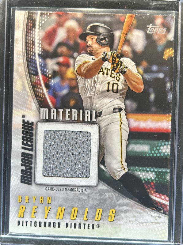 Bryan Reynolds (MLB) 2025 Topps #MLM-BRE Major League Material Relics RAW
