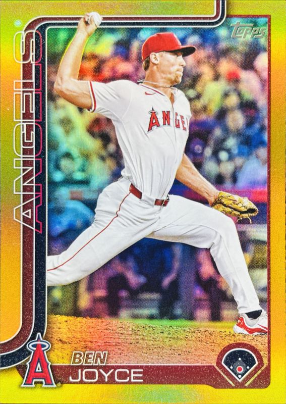 Ben Joyce 2025 Topps #602 Gold Holo Foil /50 RAW