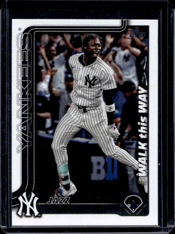 Jazz Chisholm Jr. 2025 Topps #WTW-24 Walk This Way RAW
