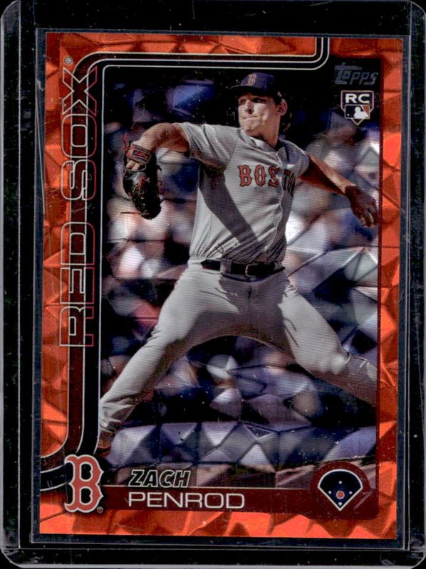 2025 Topps #698 Orange Diamante Foil /25