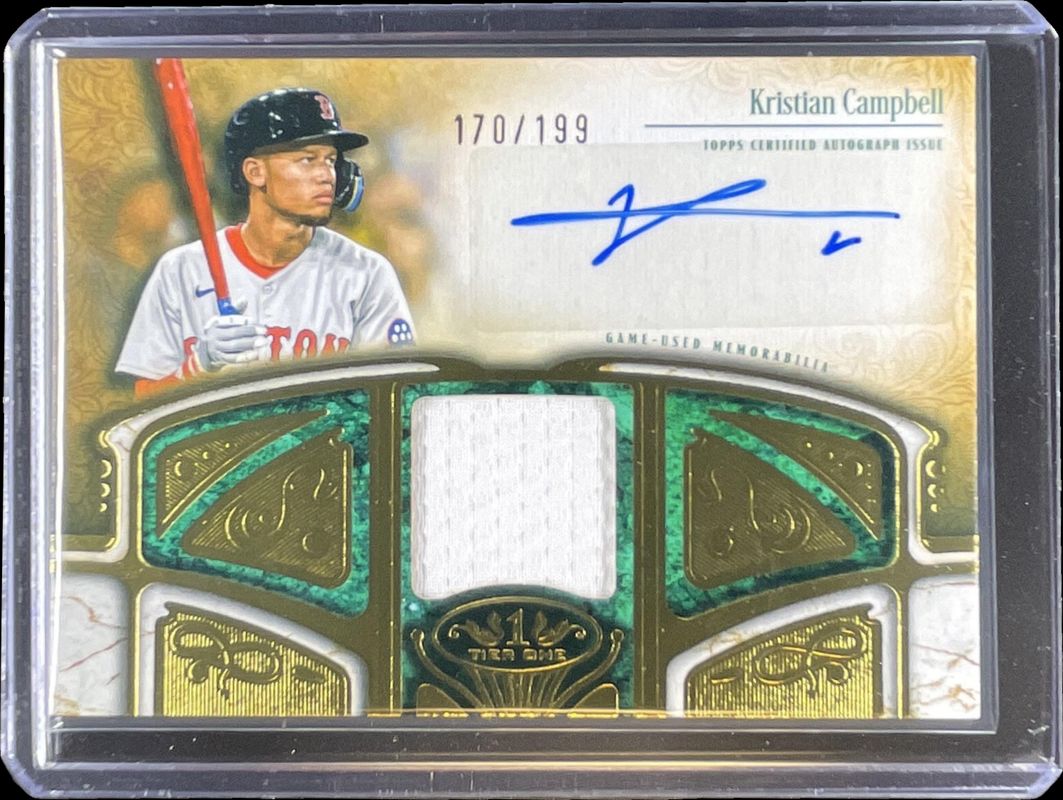 2026 Topps Tier One #AT1R-KCA Autographed Tier One Relic /199