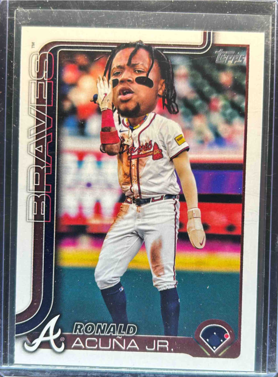 ロナルドアクーニャjr AU.JSY ロナルドアクーニャjr AU.JSY 2025 Topps Series 1 Ronald Acuna Jr