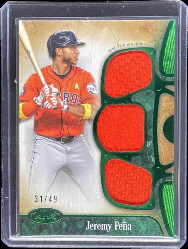 2026 Topps Tier One #T1R-JP Tier One Relic - Triple /49