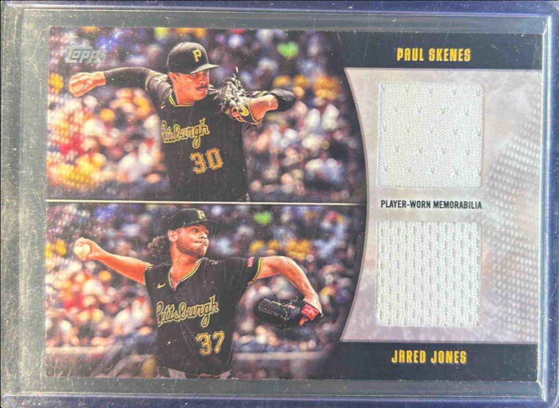 2025 Topps #MLMDR-SKJ Major League Material Dual Relics /99