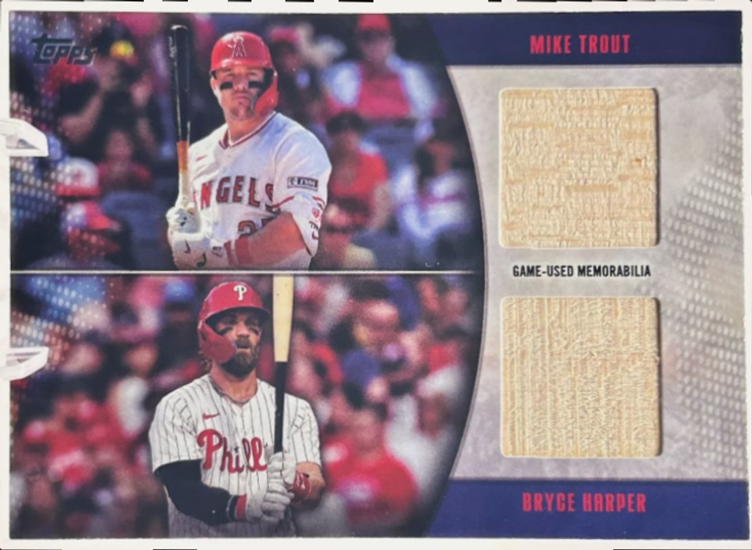 2025 Topps #MLMDR-TRH Major League Material Dual Relics /99