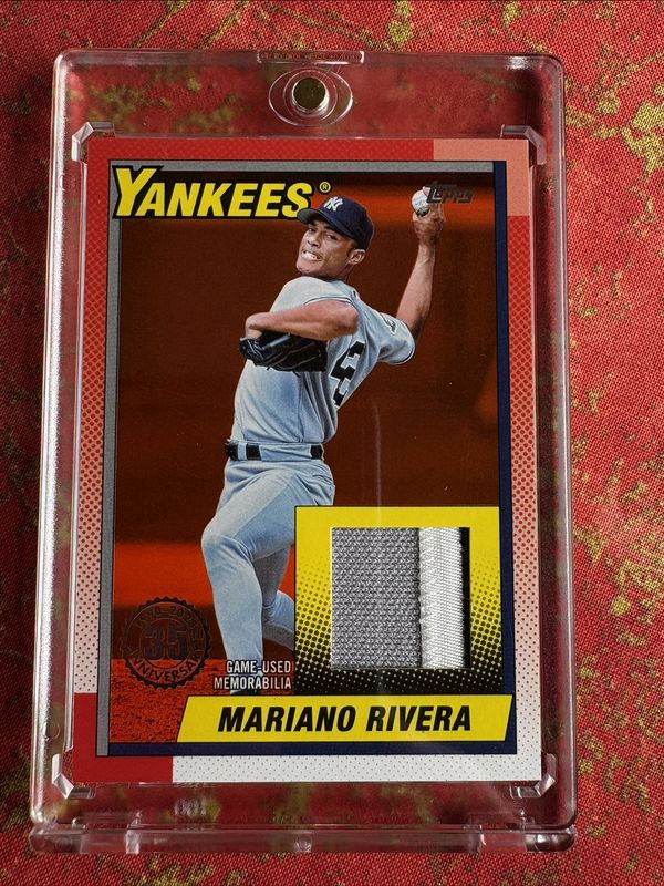 Mariano Rivera 2025 Topps #T90R-MR 1990 Baseball Relics (Series 1) - Orange /25 RAW