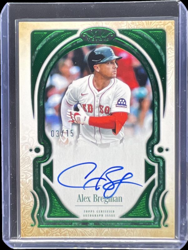 2026 Topps Tier One #T1TA-AB Tier One Talent Autographs - Green Foil /49