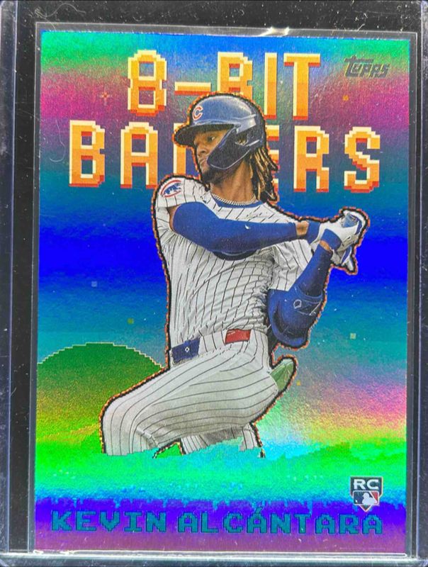 Kevin Alcantara 2025 Topps #8B-25 8 Bit Ballers - Green /99 Rookie RAW