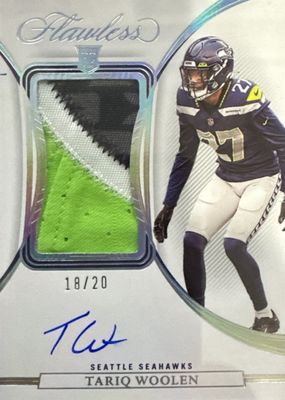 2022 Flawless #RPA-TW Rookie Patch Auto - Silver /20