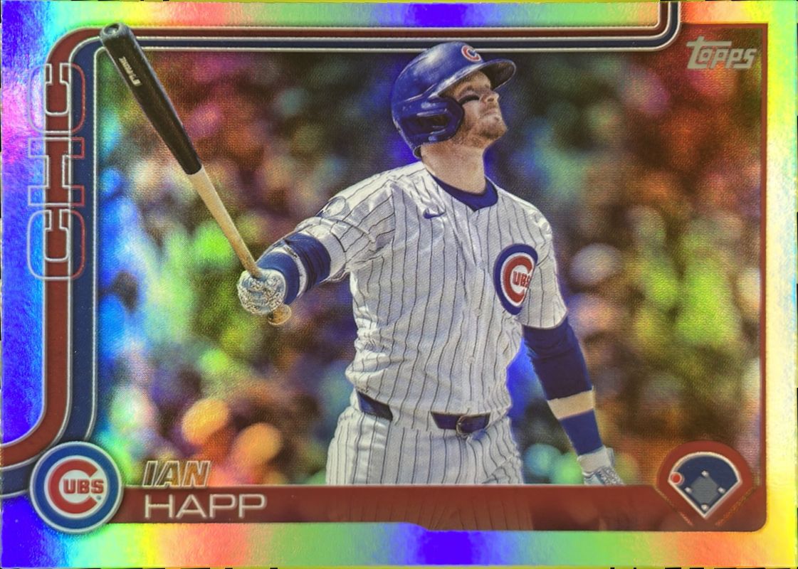Ian Happ 2025 Topps #64 Rainbow Foil RAW