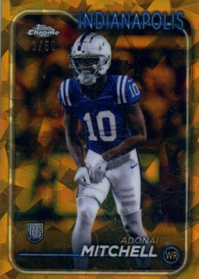 2024 Topps Chrome Sapphire Edition #210 Gold /50