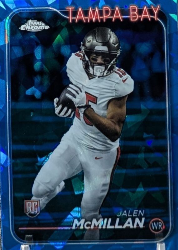 Jalen McMillan 2024 Topps Chrome Sapphire Edition #242 Base Rookie RAW