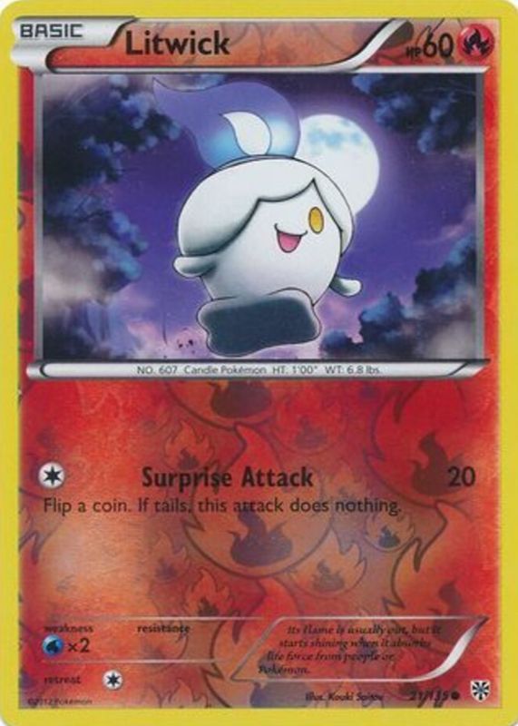 2013 Black & White: Plasma Storm #021/135 Reverse Holo