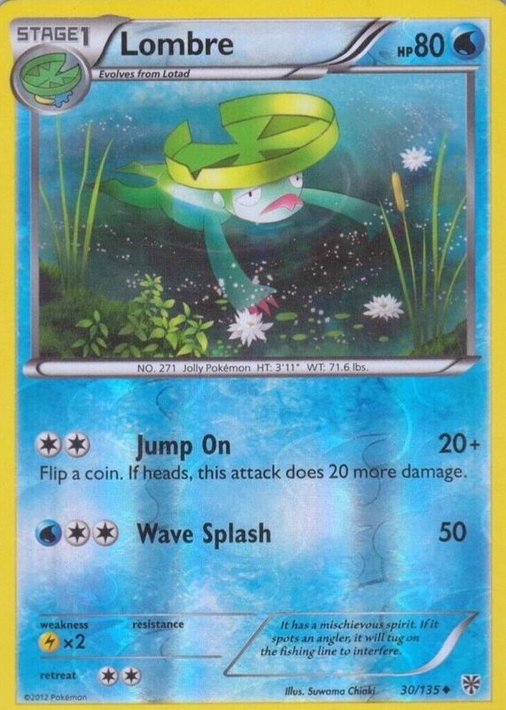 2013 Black & White: Plasma Storm #030/135 Reverse Holo