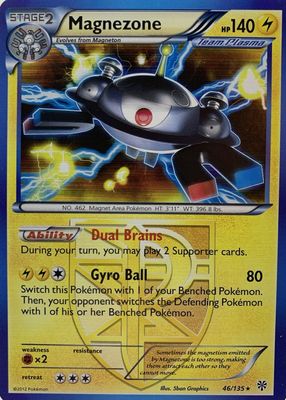 2013 Black & White: Plasma Storm #046/135 Holo