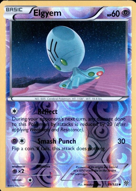 2013 Black & White: Plasma Storm #069/135 Reverse Holo