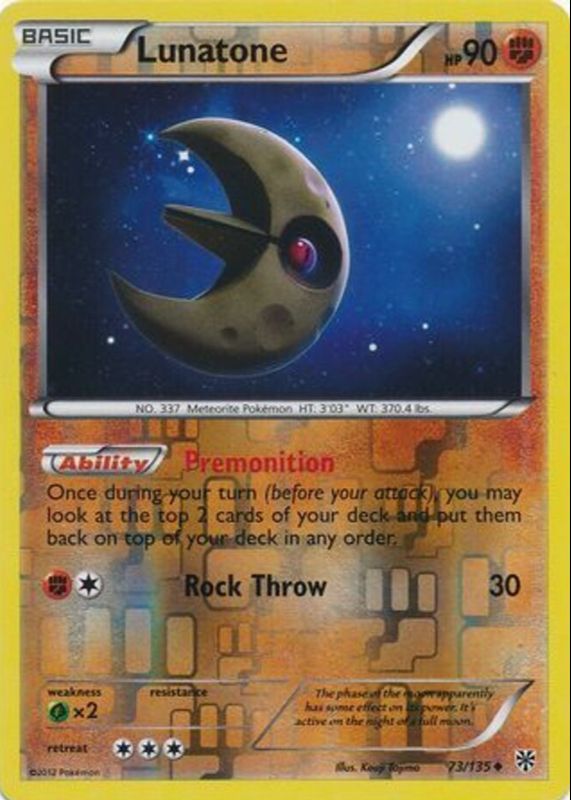 2013 Black & White: Plasma Storm #073/135 Reverse Holo