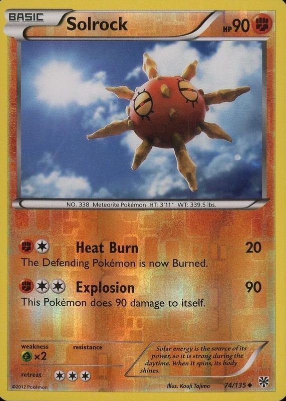 2013 Black & White: Plasma Storm #074/135 Reverse Holo