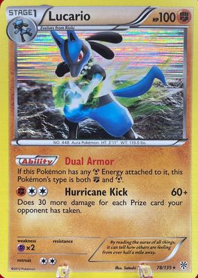 2013 Black & White: Plasma Storm #078/135 Holo