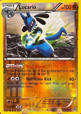 2013 Black & White: Plasma Storm #078/135 Reverse Holo