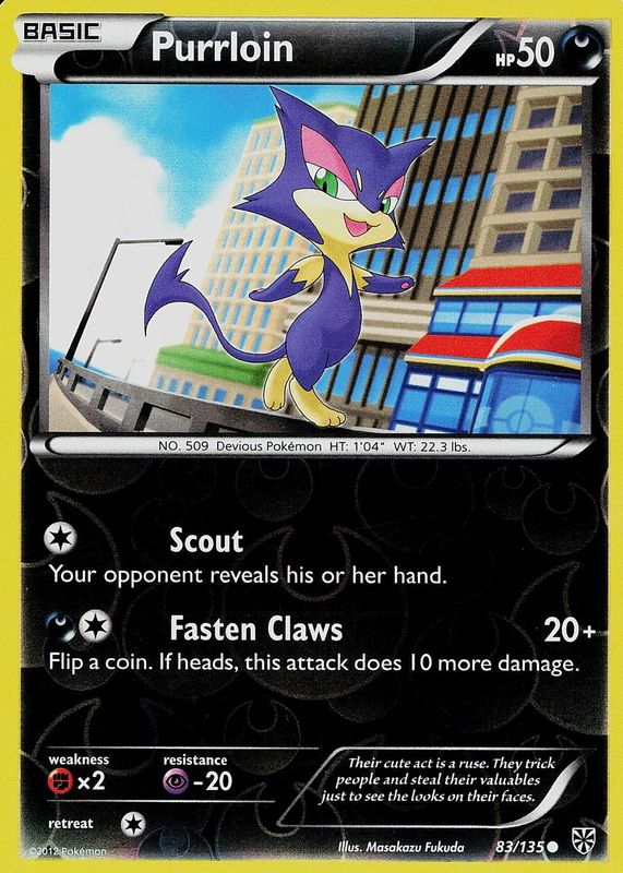 2013 Black & White: Plasma Storm #083/135 Reverse Holo