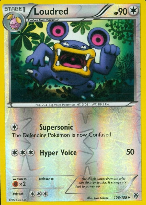 2013 Black & White: Plasma Storm #106/135 Reverse Holo