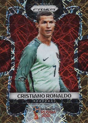 2018 Prizm World Cup #154 Gold Lazer /15