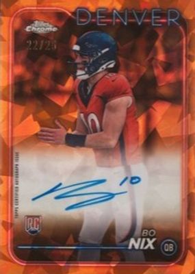 2024 Topps Chrome Sapphire Edition #RA-BNI Rookie Autographs - Orange /25