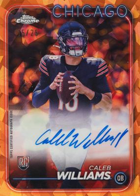 2024 Topps Chrome Sapphire Edition #RA-CWI Rookie Autographs - Orange /25