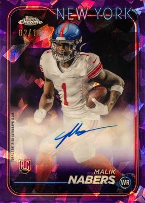 2024 Topps Chrome Sapphire Edition #RA-MNA Rookie Autographs - Purple /10
