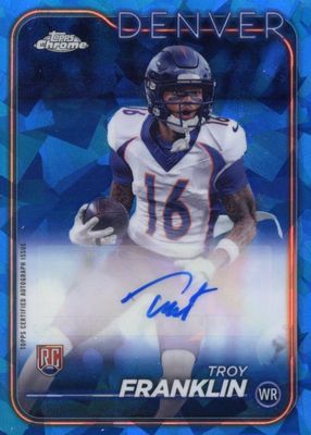 2024 Topps Chrome Sapphire Edition #RA-TFR Rookie Autographs