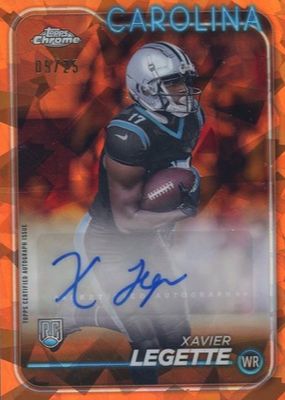 2024 Topps Chrome Sapphire Edition #RA-XLE Rookie Autographs - Orange /25