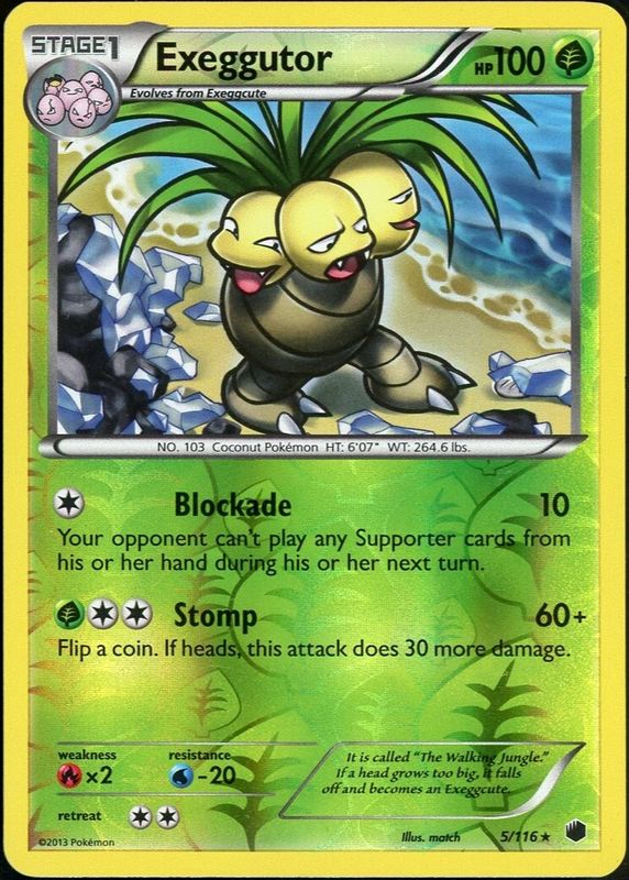 2013 Black & White: Plasma Freeze #005/116 Reverse Holo