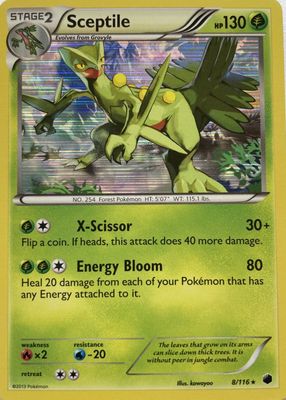2013 Black & White: Plasma Freeze #008/116 Holo