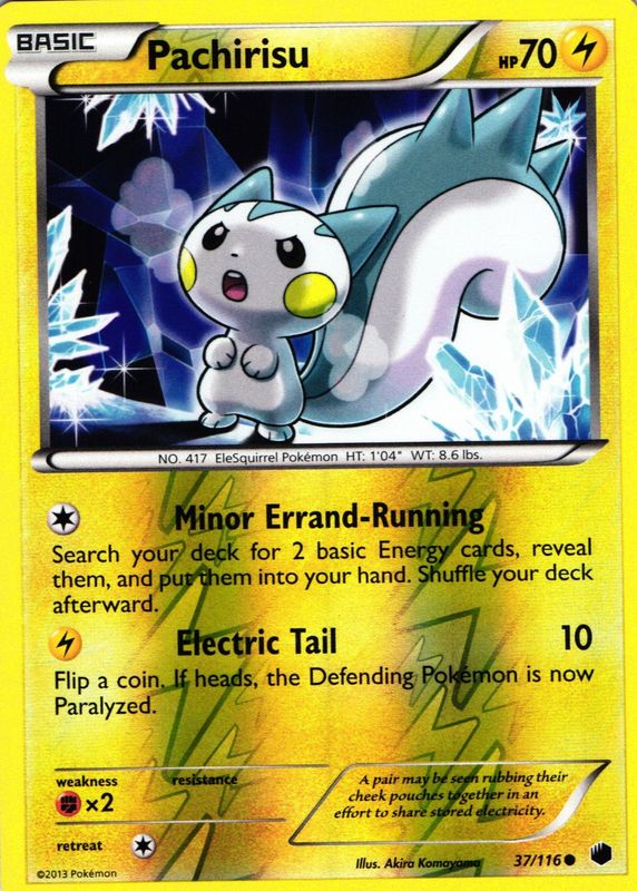 2013 Black & White: Plasma Freeze #037/116 Reverse Holo