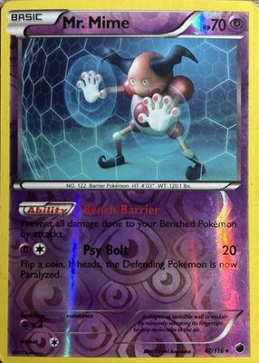 2013 Black & White: Plasma Freeze #047/116 Reverse Holo