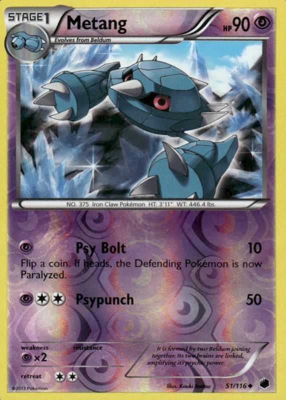 2013 Black & White: Plasma Freeze #051/116 Reverse Holo