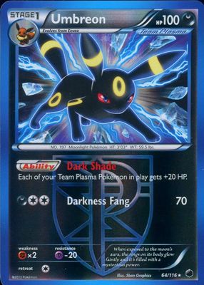 2013 Black & White: Plasma Freeze #064/116 Reverse Holo