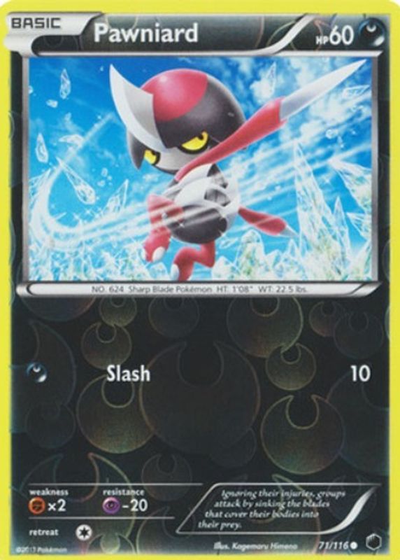 2013 Black & White: Plasma Freeze #071/116 Reverse Holo
