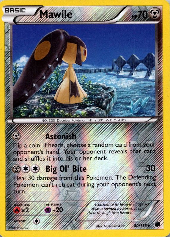 2013 Black & White: Plasma Freeze #080/116 Reverse Holo