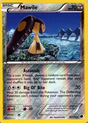 2013 Black & White: Plasma Freeze #080/116 Reverse Holo