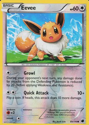 2013 Black & White: Plasma Freeze #089/116 Reverse Holo