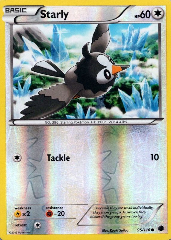 2013 Black & White: Plasma Freeze #095/116 Reverse Holo