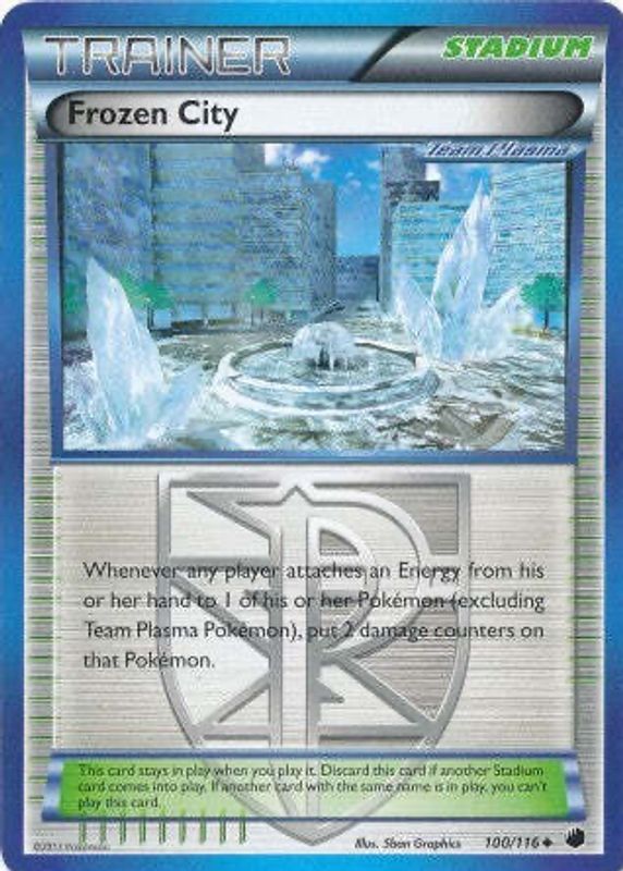2013 Black & White: Plasma Freeze #100/116 Base