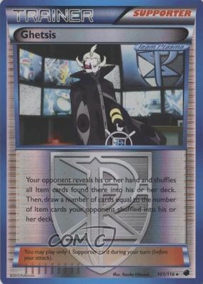 2013 Black & White: Plasma Freeze #101/116 Reverse Holo