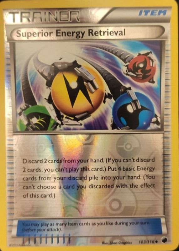2013 Black & White: Plasma Freeze #103/116 Reverse Holo